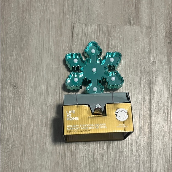 Life at Home Snowflake Stocking Holder - Picture 1 of 2